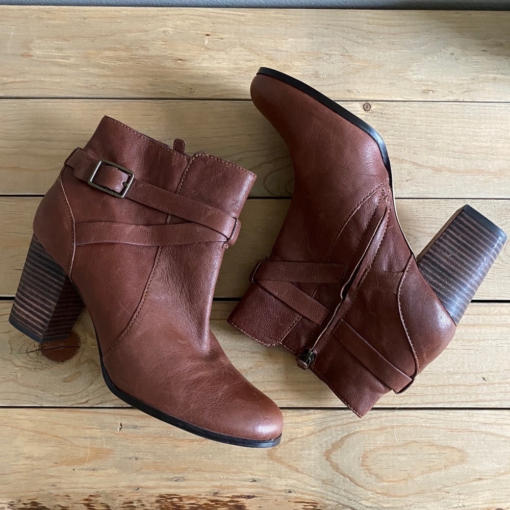 Cole Haan Cassidy Buckle Leather Bootie